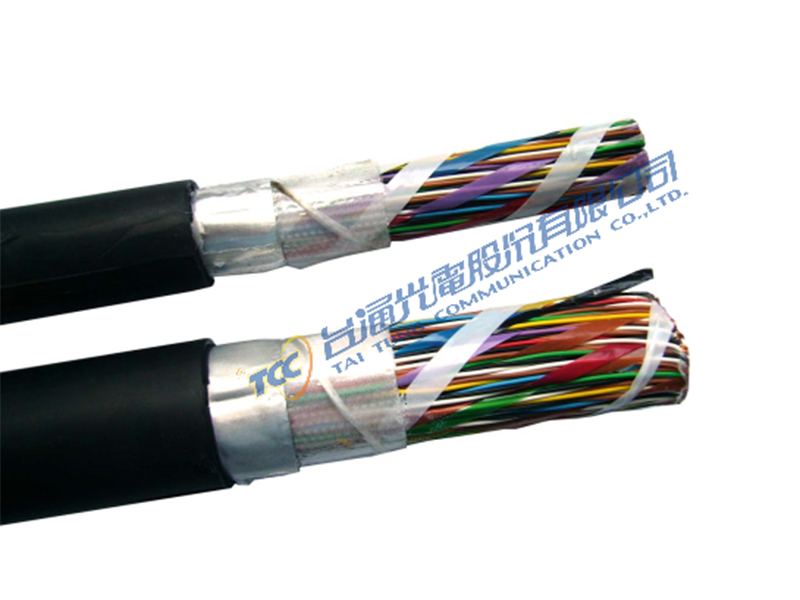 彩色聚乙烯絕緣積層被覆市內電纜