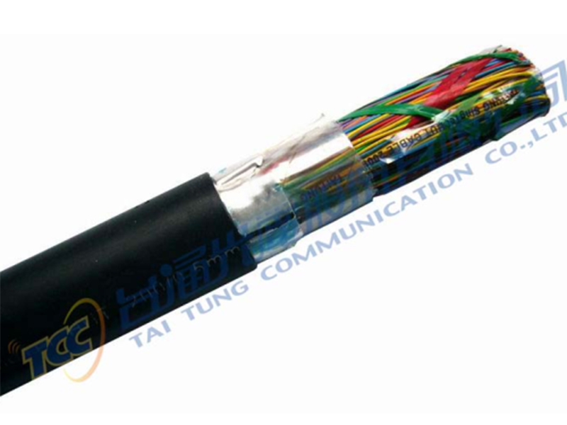 Polyethylene Unit Twin Cable with Moisture Barrier Sheath